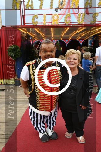 Amsterdam, 5 Augustus 2013
Premiere Circus Herman Renz
Milko Steijvers met zijn vrouw
Foto Peter Smulders BV