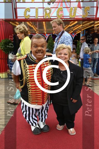 Amsterdam, 5 Augustus 2013
Premiere Circus Herman Renz
Milko Steijvers met zijn vrouw
Foto Peter Smulders BV