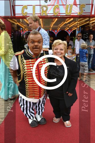 Amsterdam, 5 Augustus 2013
Premiere Circus Herman Renz
Milko Steijvers met zijn vrouw
Foto Peter Smulders BV