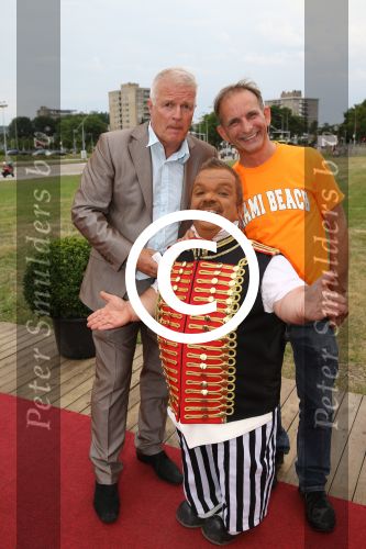 Amsterdam, 5 Augustus 2013
Premiere Circus Herman Renz
Milko Steijvers met Johan Vlemmix en Peter Jan Rens
Foto Peter Smulders BV