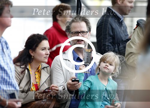 Amsterdam 10 juli 2013
Patrick Stoof met vrouw en dochter in Amsterdam.
Peter Smulders bv