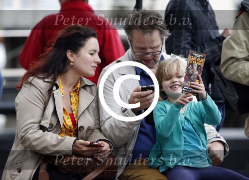 Amsterdam 10 juli 2013
Patrick Stoof met vrouw en dochter in Amsterdam.
Peter Smulders bv
