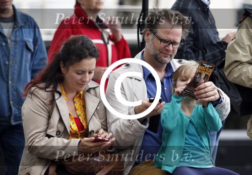 Amsterdam 10 juli 2013
Patrick Stoof met vrouw en dochter in Amsterdam.
Peter Smulders bv