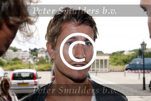 Noordwijk 12 augustus 2013
De spelers van het nederlands elftal verzamelen in het hotel Huis ter Duin voor de vriendschappelijke wedstrijd Portugal-Nederland. Paul Verhaegh
Peter Smulders bv