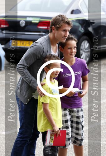 Noordwijk 12 augustus 2013
De spelers van het nederlands elftal verzamelen in het hotel Huis ter Duin voor de vriendschappelijke wedstrijd Portugal-Nederland.
Peter Smulders bv