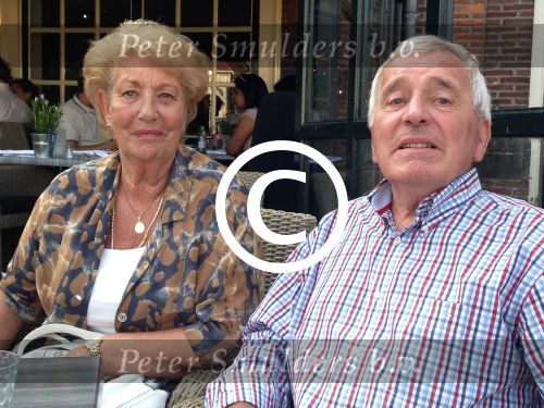 Willemstad, 5 Juli 2013
Piet Alders met zijn vrouw Hanny Alders uit Tilburg
Foto Peter Smulders BV
p.alders99@home.nl