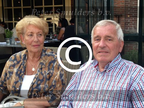 Willemstad, 5 Juli 2013
Piet Alders met zijn vrouw Hanny Alders uit Tilburg
Foto Peter Smulders BV
p.alders99@home.nl