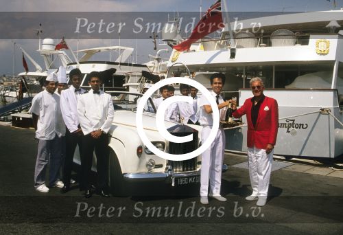 Cannes, 28 Augustus 1990
Prins de Lignac (Abraham v Leeuwen) met zijn \