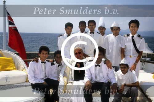 Cannes, 28 Augustus 1990
Prins de Lignac (Abraham v Leeuwen) met zijn \