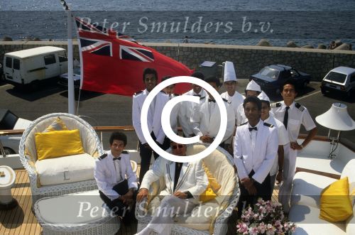 Cannes, 28 Augustus 1990
Prins de Lignac (Abraham v Leeuwen) met zijn \