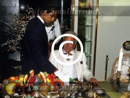 Cannes, 28 Augustus 1990
Prins de Lignac (Abraham v Leeuwen) met zijn \