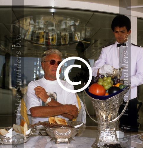 Cannes, 28 Augustus 1990
Prins de Lignac (Abraham v Leeuwen) met zijn \