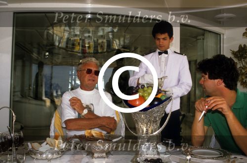 Cannes, 28 Augustus 1990
Prins de Lignac (Abraham v Leeuwen) met zijn \