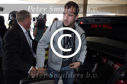 Noordwijk 12 augustus 2013
De spelers van het nederlands elftal verzamelen in het hotel Huis ter Duin voor de vriendschappelijke wedstrijd Portugal-Nederland. Rafael v d Vaart
Peter Smulders bv
