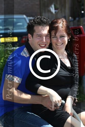 Heerlen, 22 Juni 2013
Rebecca Schouw, 100 kilo lichter met haar nieuwe vriend/manager Roy en hun \