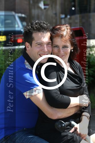 Heerlen, 22 Juni 2013
Rebecca Schouw, 100 kilo lichter met haar nieuwe vriend/manager Roy en hun \