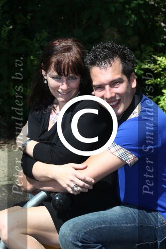 Heerlen, 22 Juni 2013
Rebecca Schouw, 100 kilo lichter met haar nieuwe vriend/manager Roy en hun \