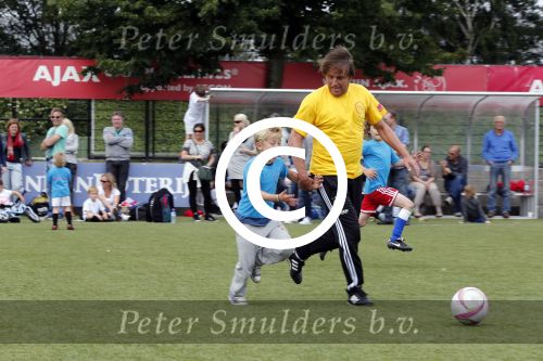 Amsterdam 29 juni 2013
Voetbaltournooi op de toekomst (ajax) voor de stichting de upside van down
met diverse bn ers en oud voetballers.. Syndroom van down. Rob Witschge
Peter Smulders bv