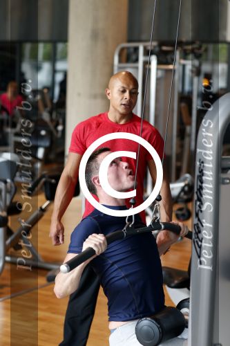 Amsterdam 23 juli 2013
Ron Link trainen met personal trainer Oswin Beingsick .
Peter Smulders bv
