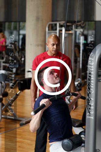Amsterdam 23 juli 2013
Ron Link trainen met personal trainer Oswin Beingsick .
Peter Smulders bv