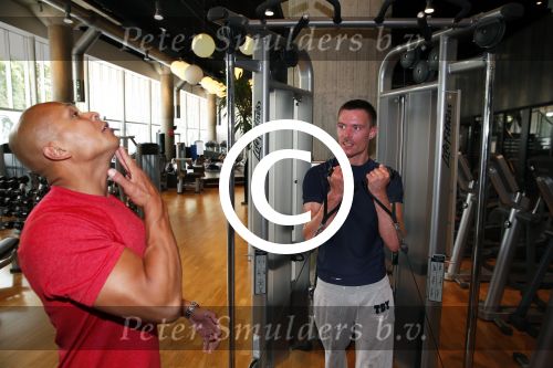 Amsterdam 23 juli 2013
Ron Link trainen met personal trainer Oswin Beingsick .
Peter Smulders bv