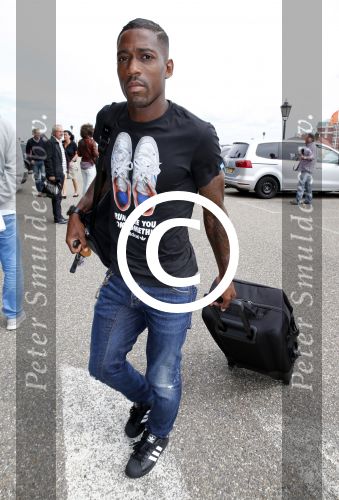Noordwijk 12 augustus 2013
De spelers van het nederlands elftal verzamelen in het hotel Huis ter Duin voor de vriendschappelijke wedstrijd Portugal-Nederland. Ruben Schaken met zijn porsche cayenne
Peter Smulders bv