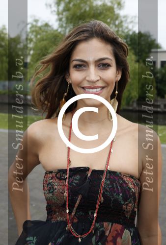 Amsterdam 26 juni 2013
Jackie\'s best dressed in the oyster club bij het olympisch stadion. Touriya Haoud  Vaughan met haar man Greg Vaughan
Peter Smulders bv