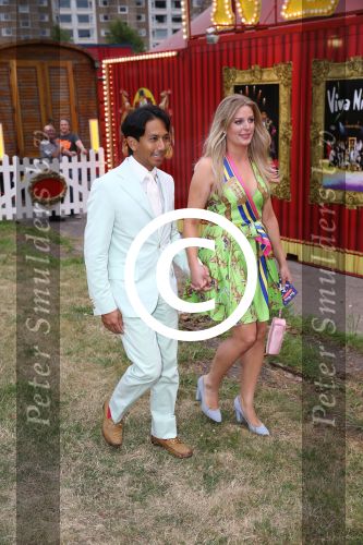 Amsterdam, 5 Augustus 2013
Premiere Circus Herman Renz
Wibi Soerjadi met zijn vriendin
Foto Peter Smulders BV
