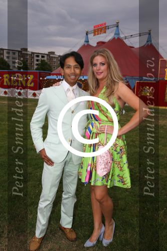 Amsterdam, 5 Augustus 2013
Premiere Circus Herman Renz
Wibi Soerjadi met zijn nieuwe vriendin
Foto Peter Smulders BV
