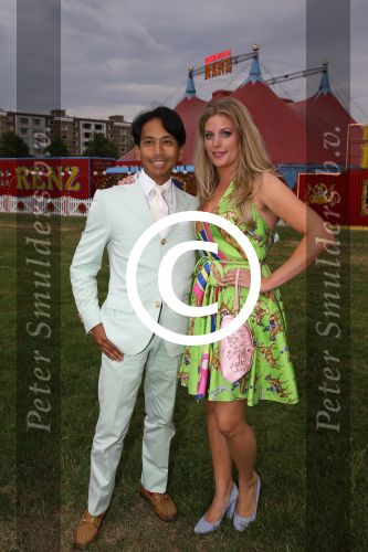 Amsterdam, 5 Augustus 2013
Premiere Circus Herman Renz
Wibi Soerjadi met zijn nieuwe vriendin
Foto Peter Smulders BV