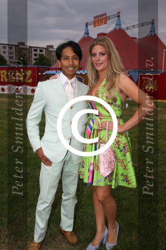 Amsterdam, 5 Augustus 2013
Premiere Circus Herman Renz
Wibi Soerjadi met zijn nieuwe vriendin
Foto Peter Smulders BV