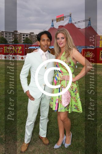 Amsterdam, 5 Augustus 2013
Premiere Circus Herman Renz
Wibi Soerjadi met zijn nieuwe vriendin
Foto Peter Smulders BV