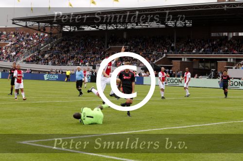 Amsterdam 3 juli 2013
Sjaak Swart 75 jaar . Hij viert dat met een wedstrijd met oud ajax spelers in het Olympisch stadion. Wim Jonk
Peter Smulders bv