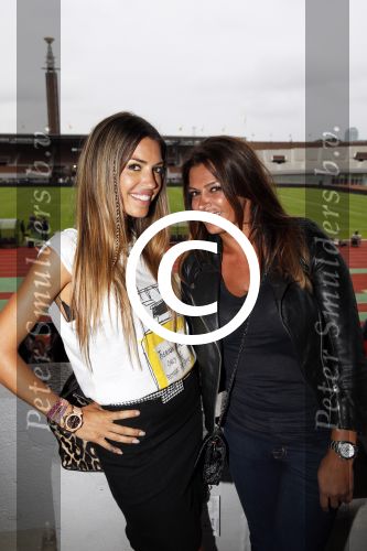 Amsterdam 3 juli 2013
Sjaak Swart 75 jaar . Hij viert dat met een wedstrijd met oud ajax spelers in het Olympisch stadion. Sabia Boulahrouz Yolanthe Sneijder Cabau
Peter Smulders bv
