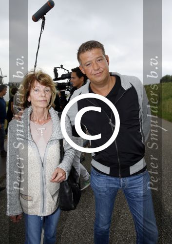 Volendam Katwoude 15 augustus 2015
Trouwen Jaap en Jenny Kwakman. Aloys Buijs met moeder