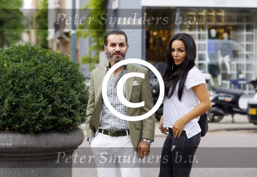 Amsterdam 12 augustus 2015
Amanda Balk met haar vriend