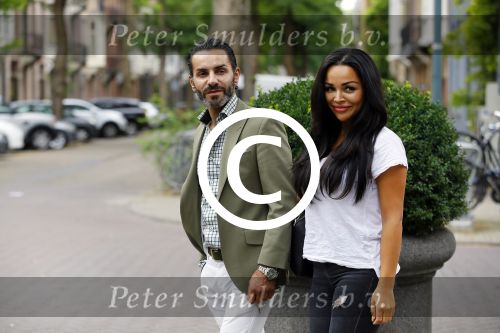 Amsterdam 12 augustus 2015
Amanda Balk met haar vriend