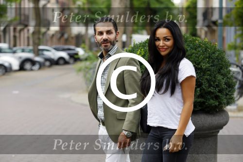 Amsterdam 12 augustus 2015
Amanda Balk met haar vriend