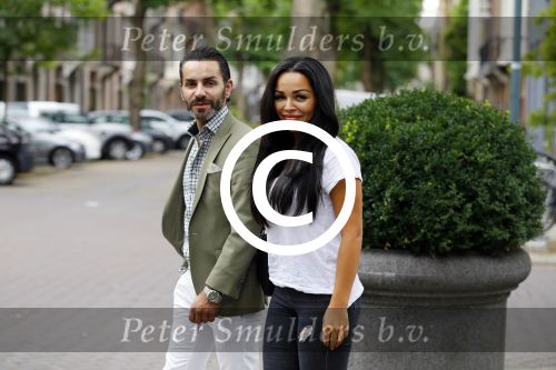 Amsterdam 12 augustus 2015
Amanda Balk met haar vriend
