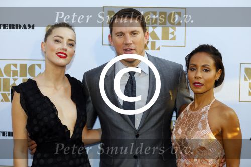 Amsterdam 1 juli 2015
Premiere Magic Mike XXL in Tuschinski in aanwezigheid van de cast met Channing Tatum Matt Bomer Joe Manganiello Adam RodriguezAmber Heard Jada Pinkett Smith en regisseur Gregory Jacobs.
