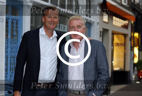 Den Haag 16 juli 2015
Verjaardagsfeestje Frits Huffnagel in Den Haag. Andre v Duin met Martin