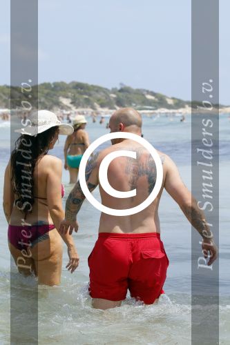 Ibiza 25 juli 2015
Andy en Melisa v d Meyde zijn voor opnames soap op ibiza.