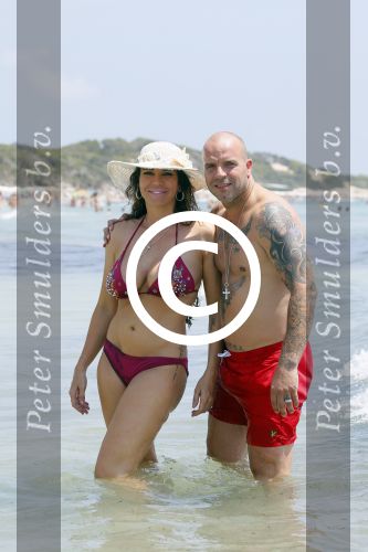 Ibiza 25 juli 2015
Andy en Melisa v d Meyde zijn voor opnames soap op ibiza.