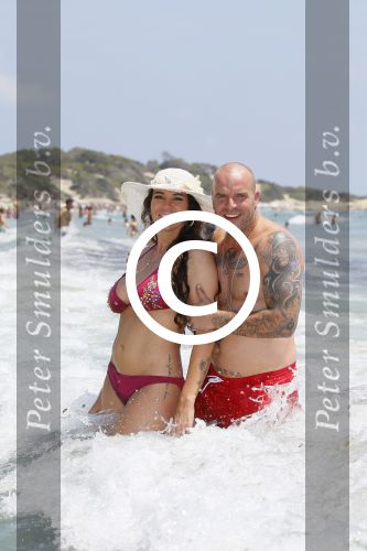 Ibiza 25 juli 2015
Andy en Melisa v d Meyde zijn voor opnames soap op ibiza.