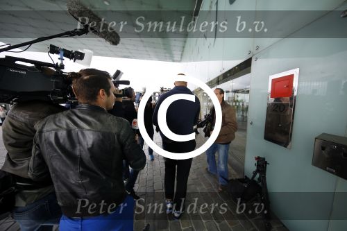 Amsterdam 24 juni 2015 
Rechtzaak Badr Hari inzake Koen Everink in de nieuwe rechtbank (paleis van justitie) in Amsterdam. Zijn advocaat Benedicte Ficq was ook aanwezig.