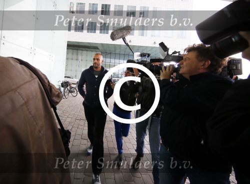 Amsterdam 24 juni 2015 
Rechtzaak Badr Hari inzake Koen Everink in de nieuwe rechtbank (paleis van justitie) in Amsterdam. Zijn advocaat Benedicte Ficq was ook aanwezig.