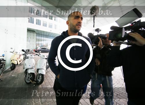 Amsterdam 24 juni 2015 
Rechtzaak Badr Hari inzake Koen Everink in de nieuwe rechtbank (paleis van justitie) in Amsterdam. Zijn advocaat Benedicte Ficq was ook aanwezig.