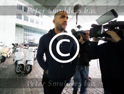 Amsterdam 24 juni 2015 
Rechtzaak Badr Hari inzake Koen Everink in de nieuwe rechtbank (paleis van justitie) in Amsterdam. Zijn advocaat Benedicte Ficq was ook aanwezig.