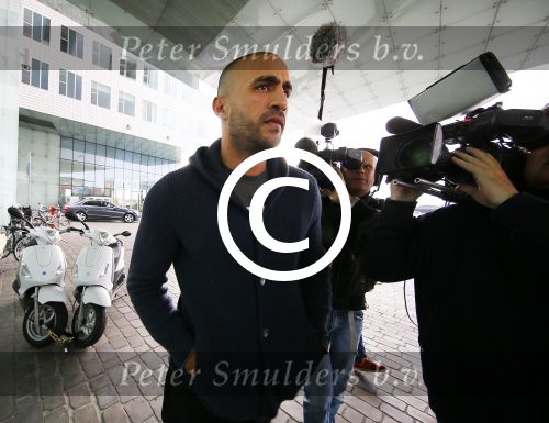 Amsterdam 24 juni 2015 
Rechtzaak Badr Hari inzake Koen Everink in de nieuwe rechtbank (paleis van justitie) in Amsterdam. Zijn advocaat Benedicte Ficq was ook aanwezig.