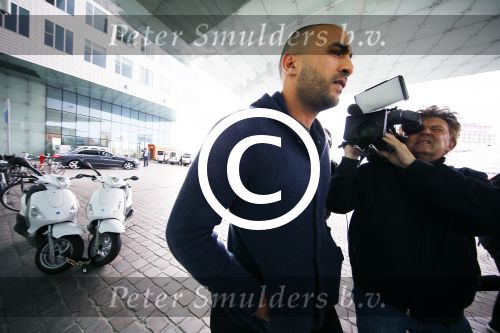 Amsterdam 24 juni 2015 
Rechtzaak Badr Hari inzake Koen Everink in de nieuwe rechtbank (paleis van justitie) in Amsterdam. Zijn advocaat Benedicte Ficq was ook aanwezig.